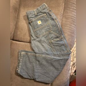 NWOT Men’s Carhartt Relaxed Fit Carpenter style jeans. Size: 34x30